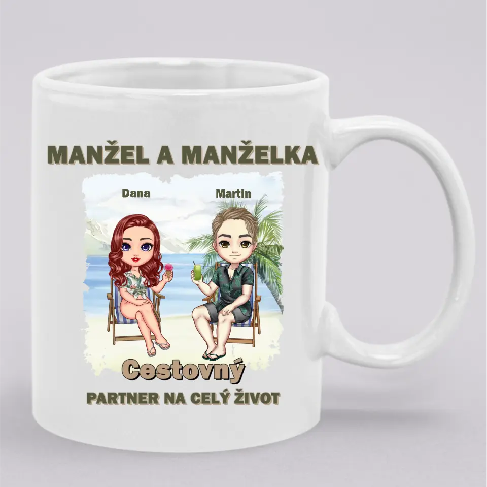 Manžel a manželka. Cestovný partner na celý život