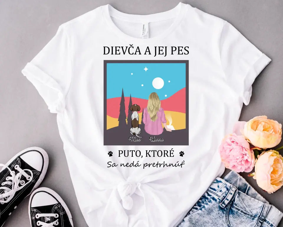 Dievča a jej pes. PUTO, KTORÉ SA NEDÁ PRETRHNÚŤ