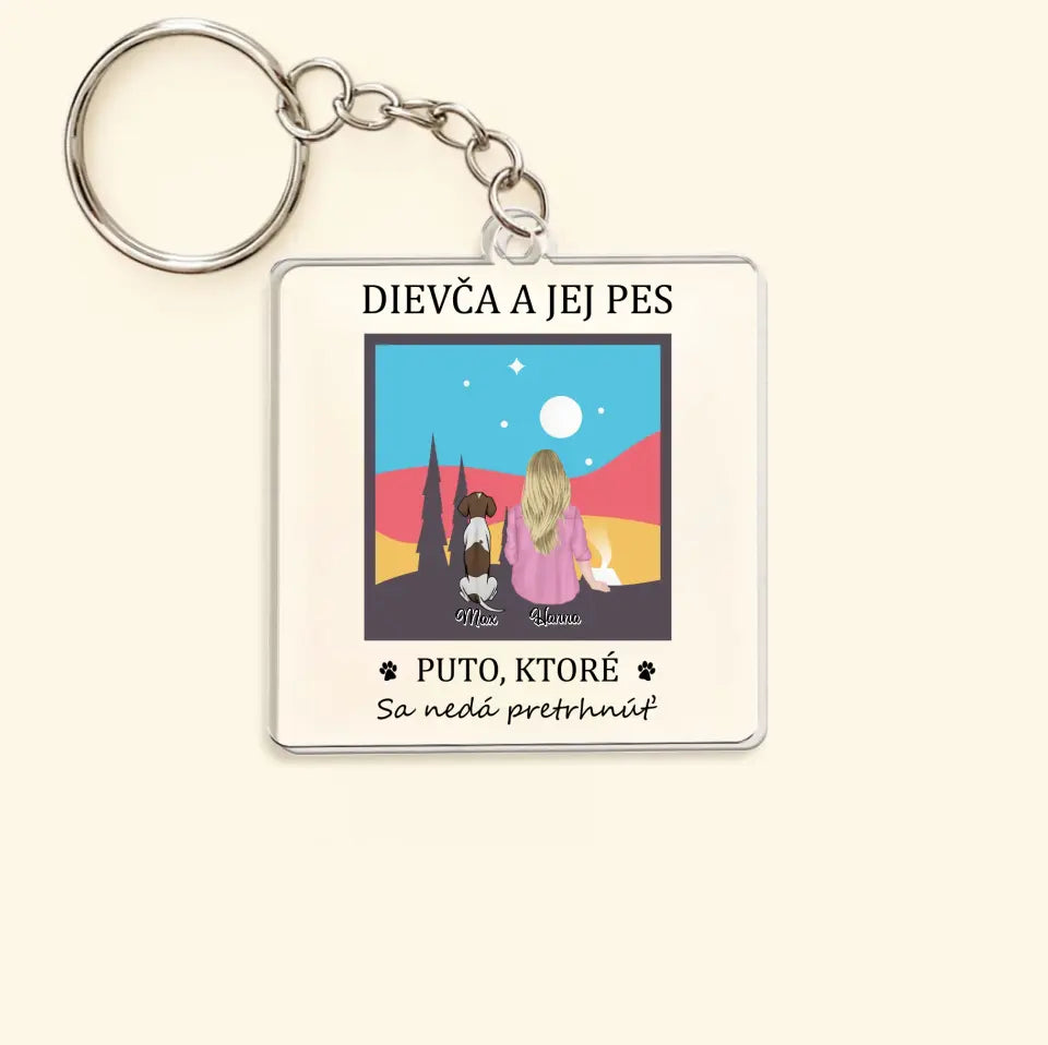 Dievča a jej pes. PUTO, KTORÉ SA NEDÁ PRETRHNÚŤ