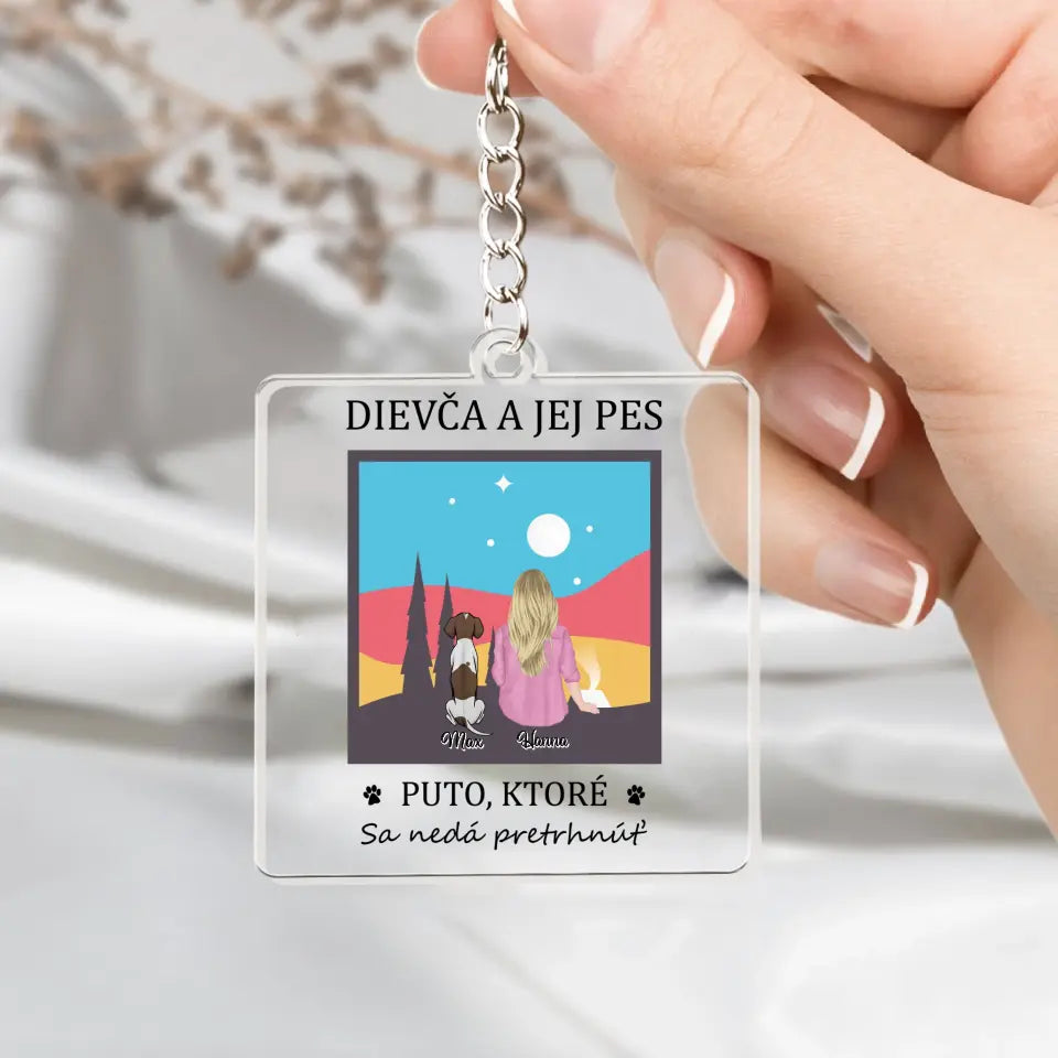 Dievča a jej pes. PUTO, KTORÉ SA NEDÁ PRETRHNÚŤ