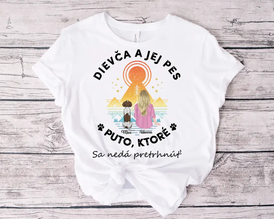 Dievča a jej pes
