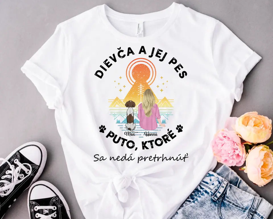Dievča a jej pes