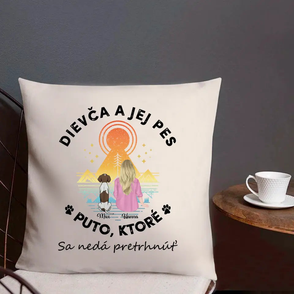 Dievča a jej pes