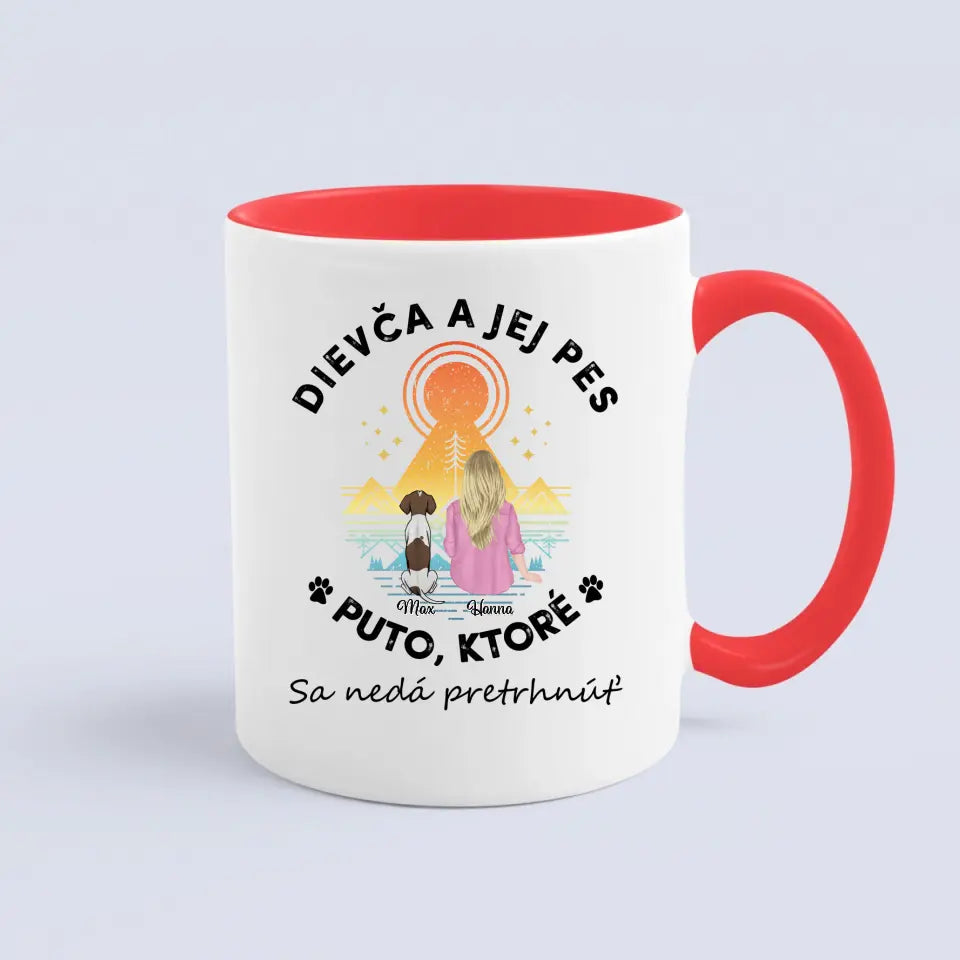 Dievča a jej pes