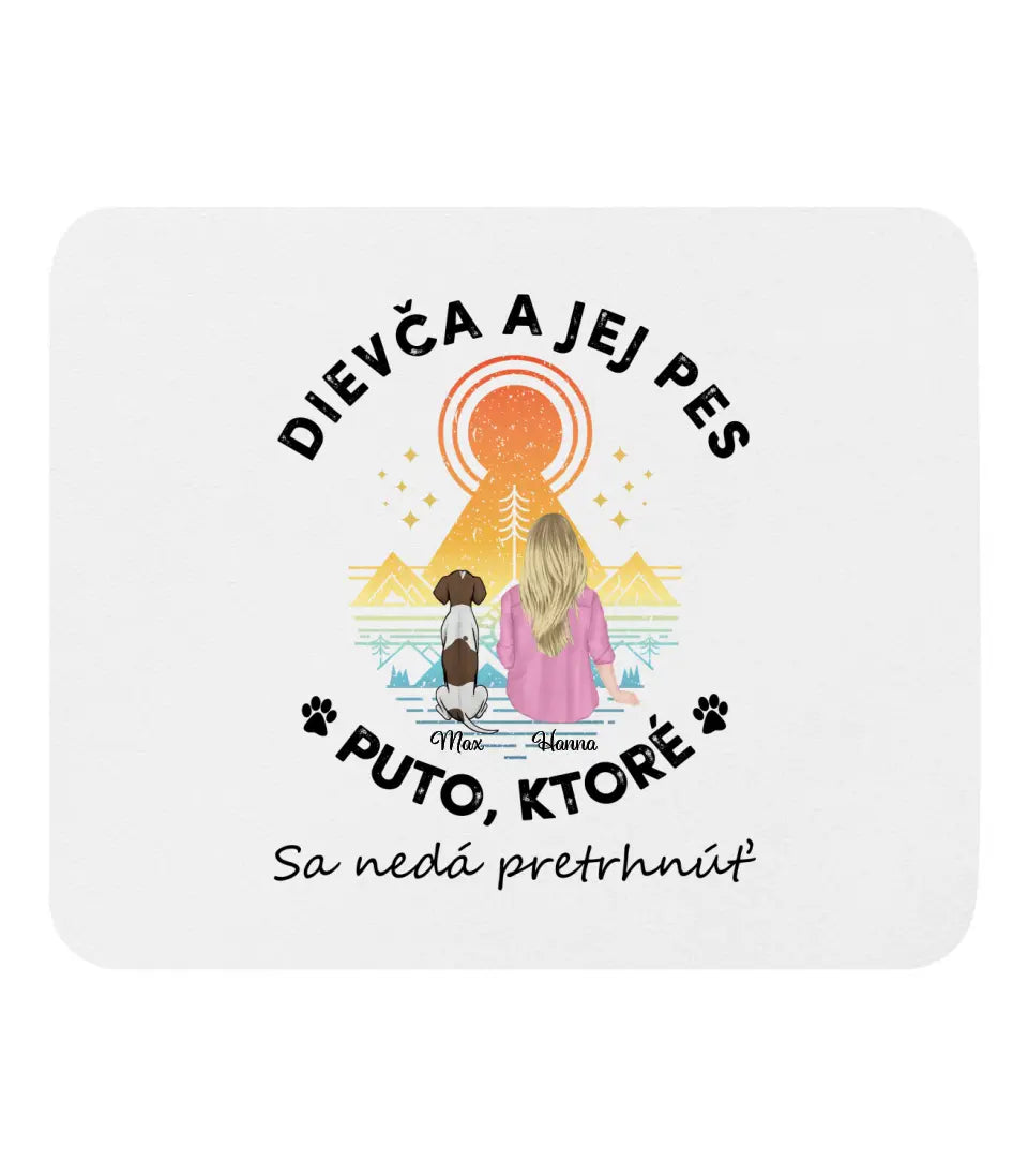 Dievča a jej pes