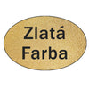 Zlatá farba (2ks)