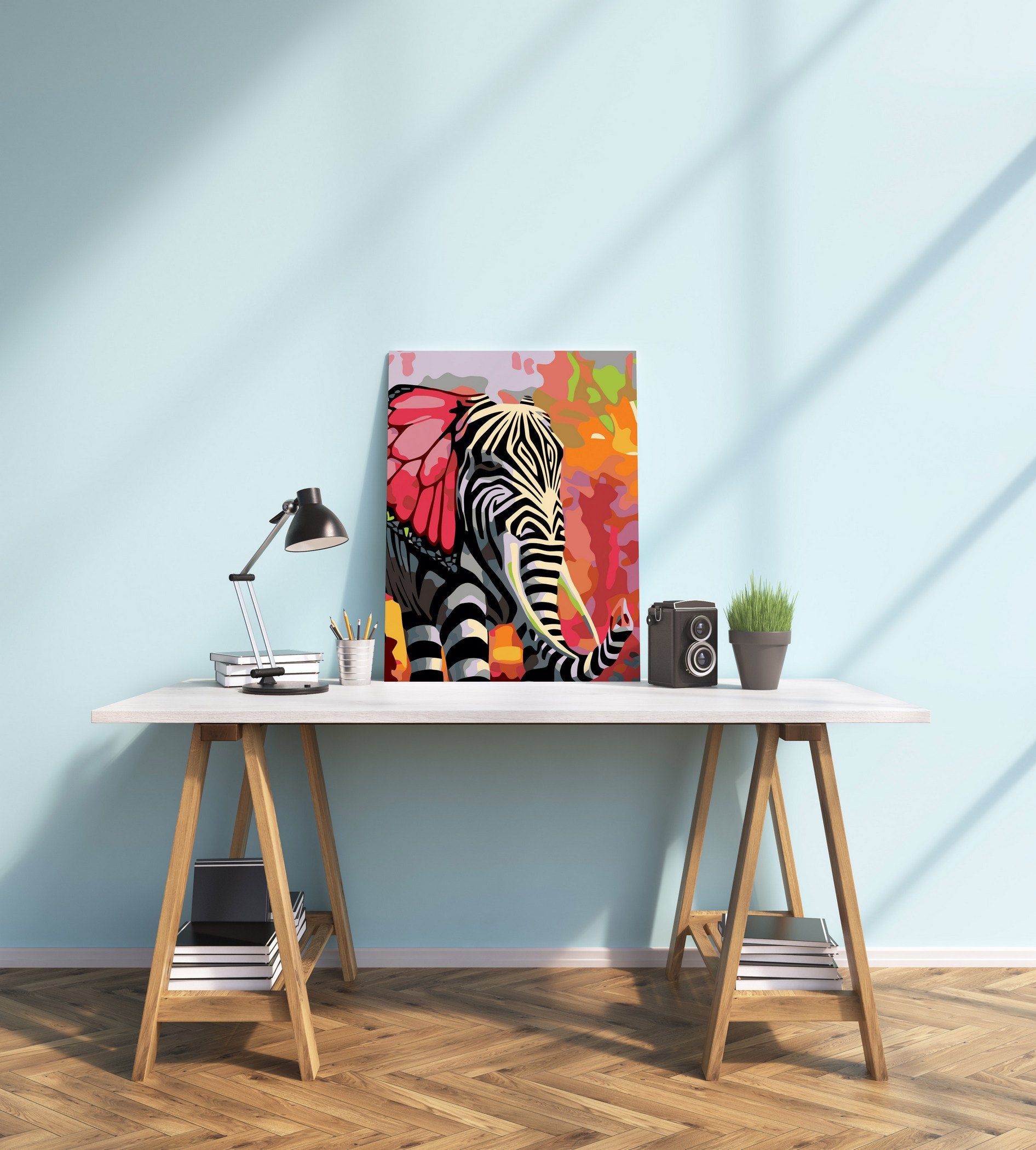 Zebra Slon