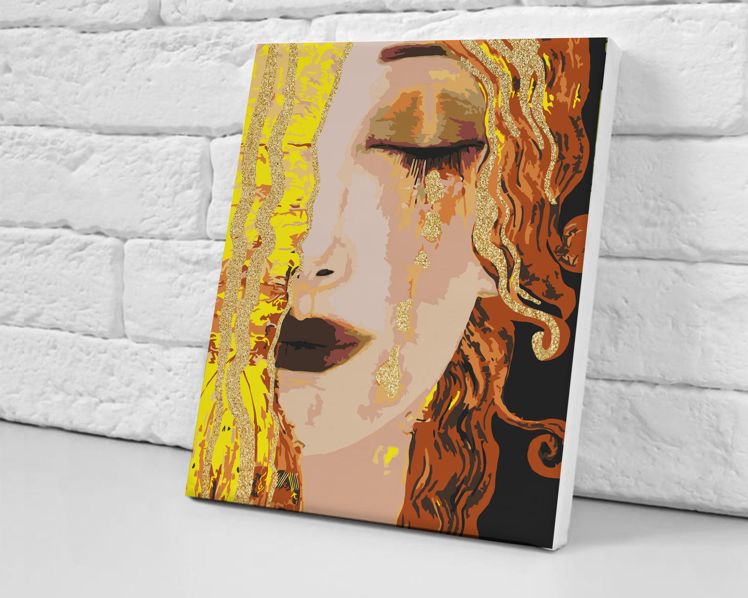 Glitterová farba Freya's Golden Tears (CH0618)