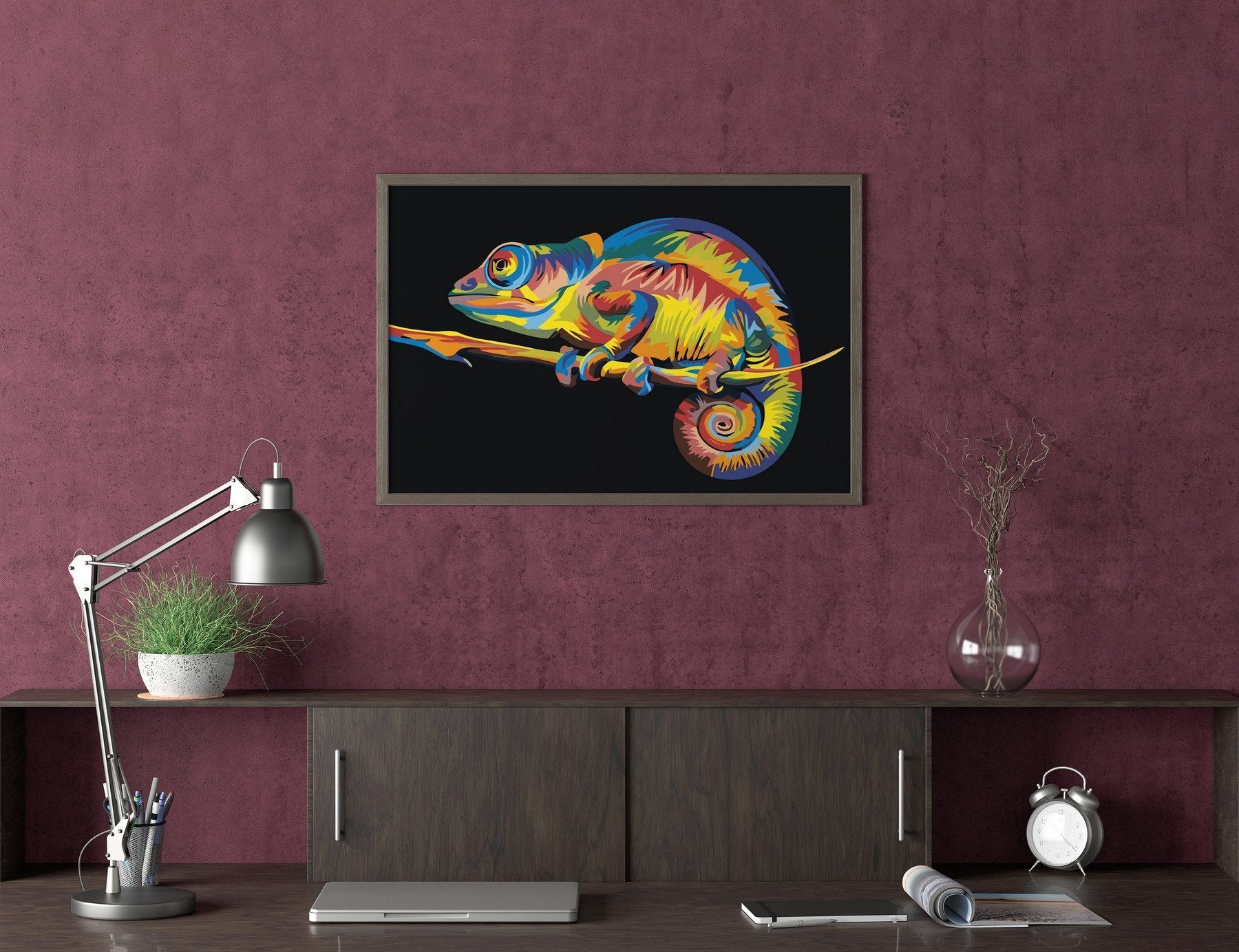 Colorful Guana