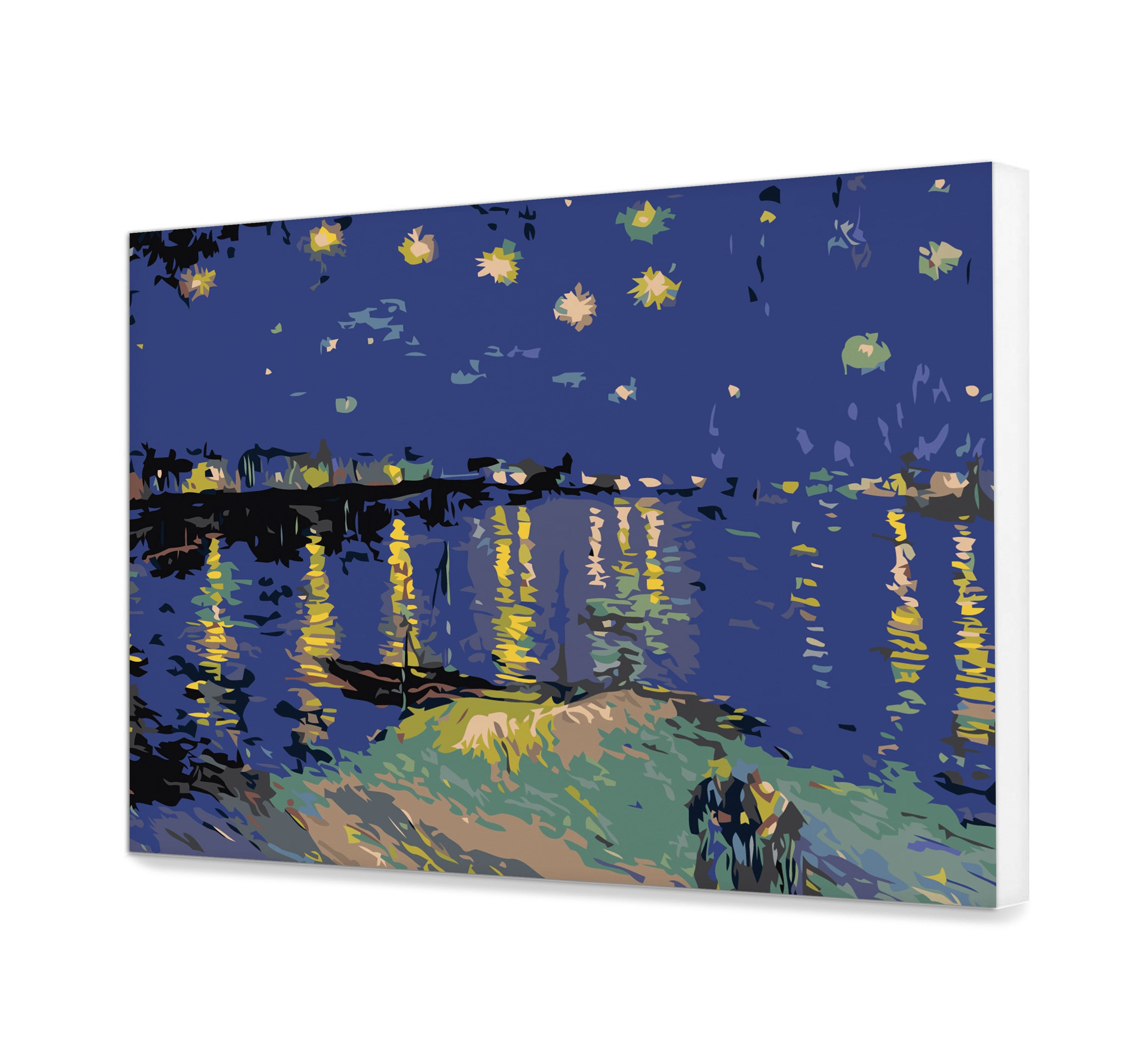 Malovanie podla cisel - Van Gogh Hviezdna Noc