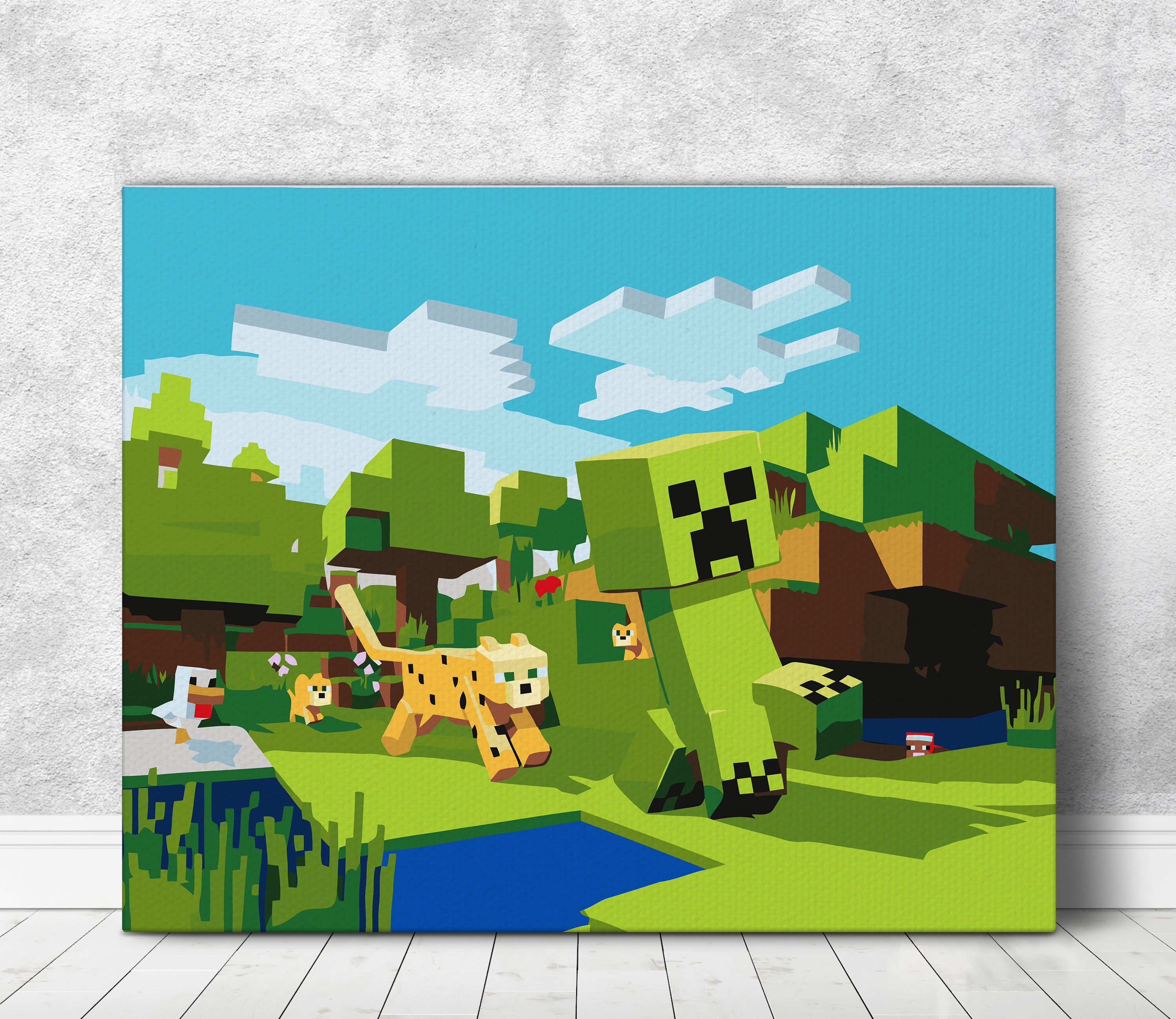 Minecraft - Creeper a Ocelot