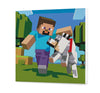 Minecraft Prechádzka S Vlkom