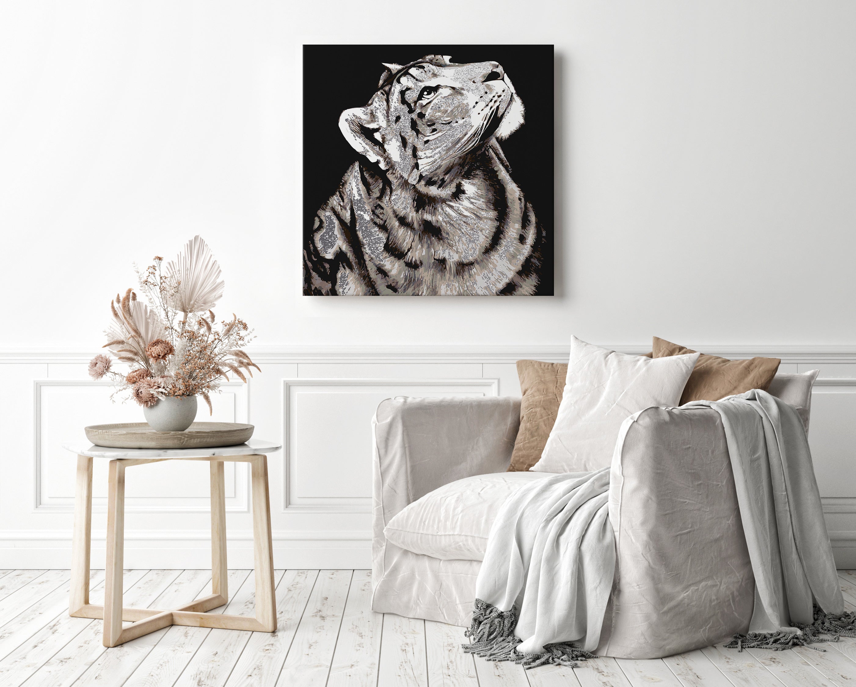 Strieborný tiger