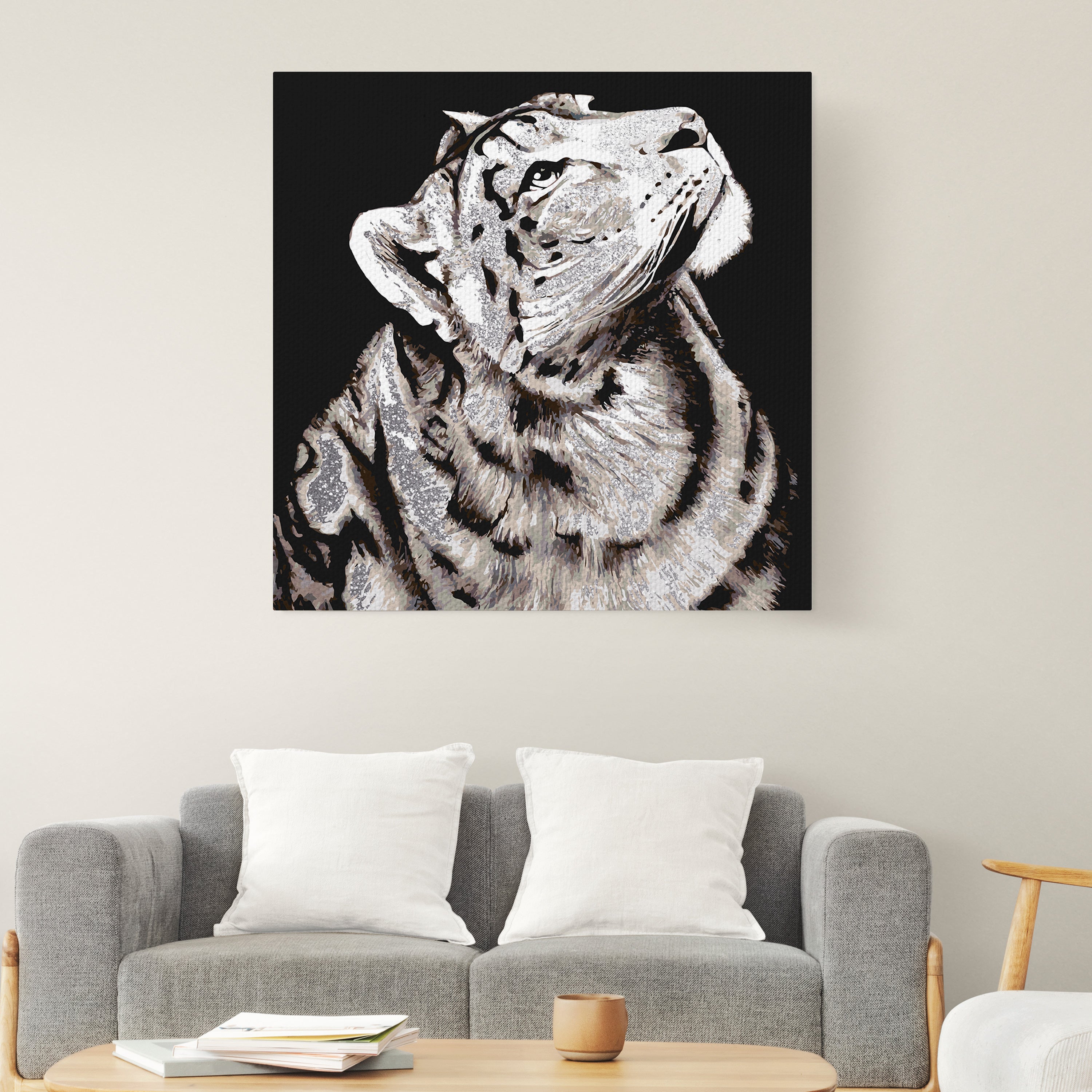 Strieborný tiger