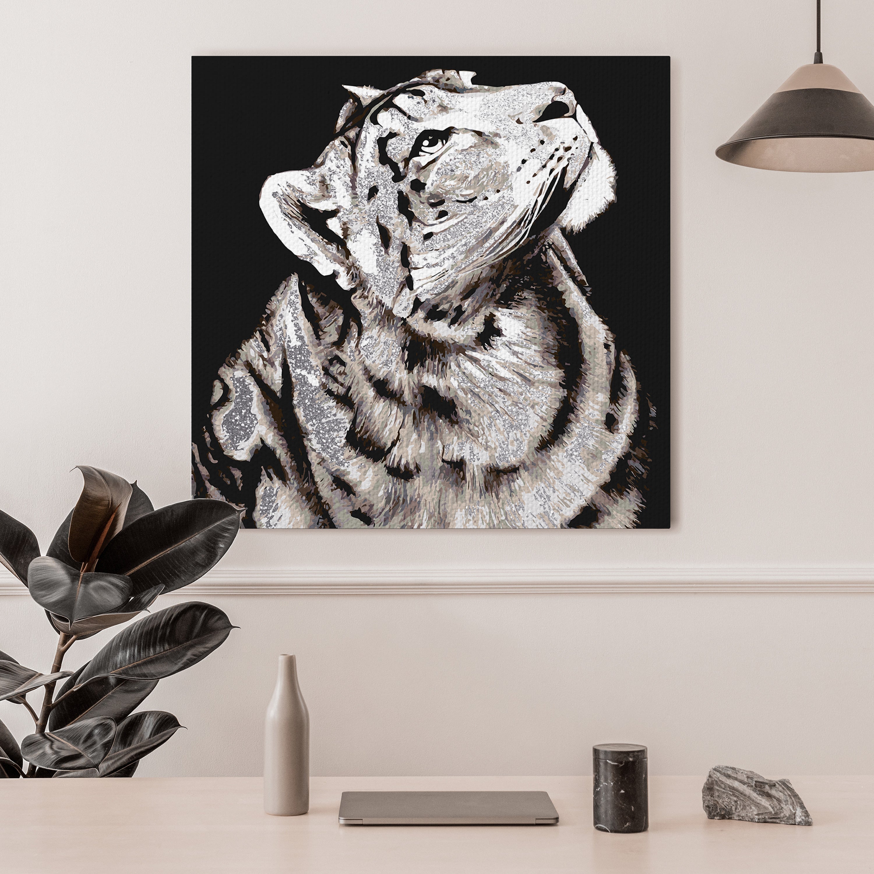 Strieborný tiger
