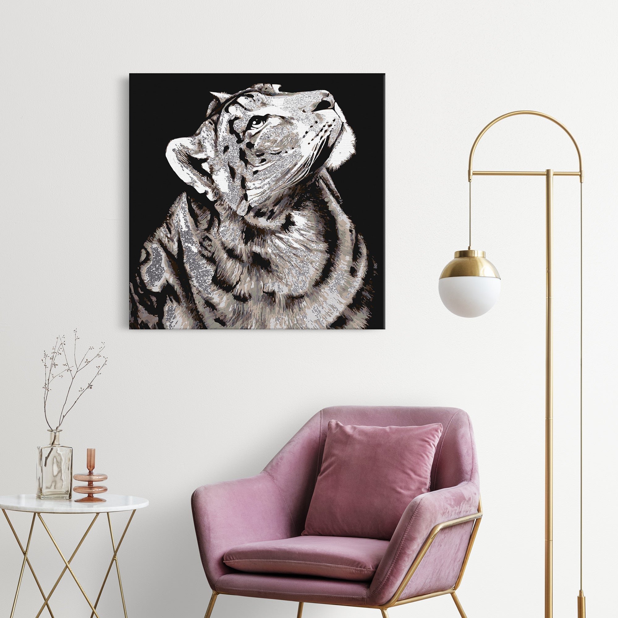 Strieborný tiger