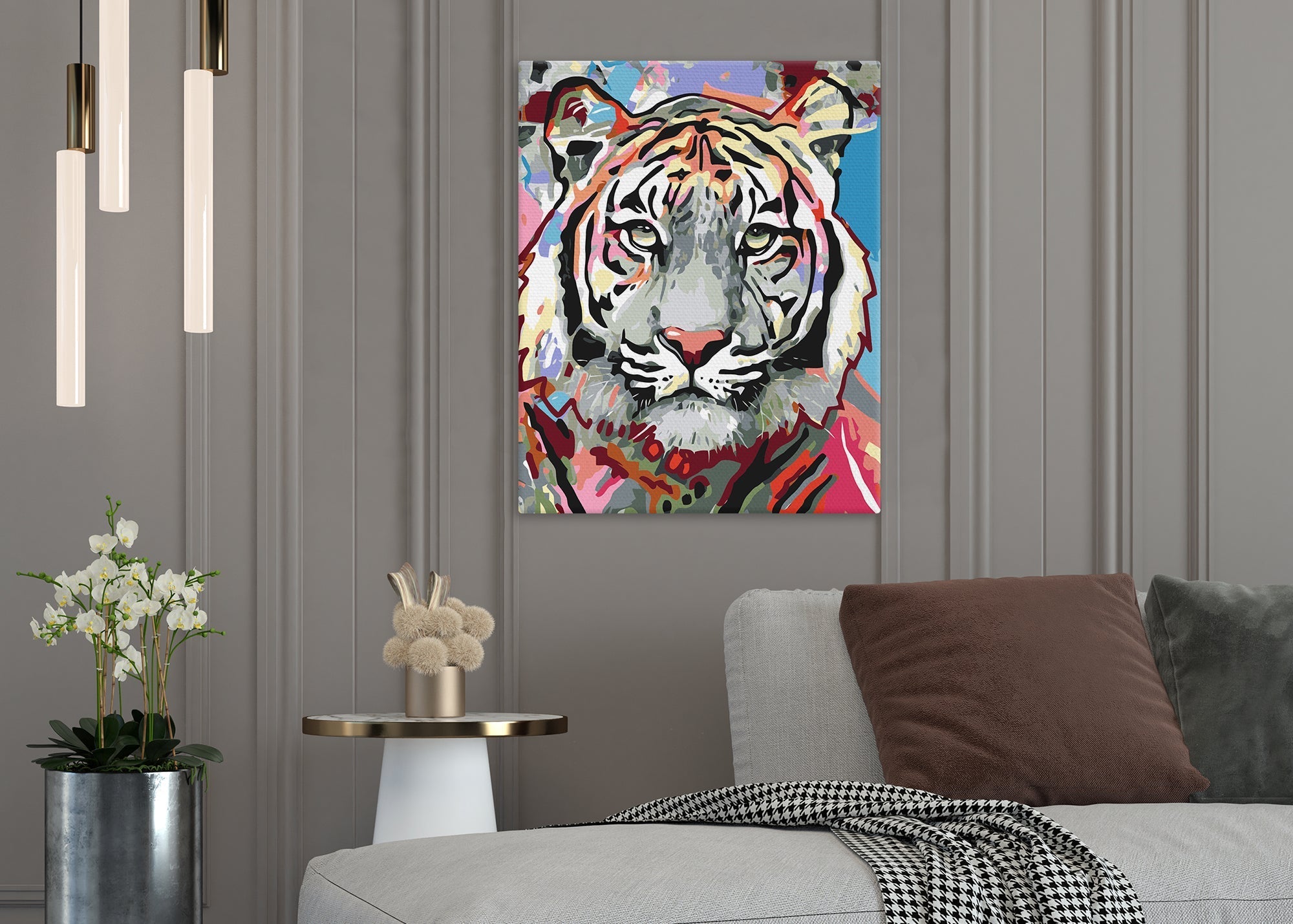 Farebný tiger (SC0729)