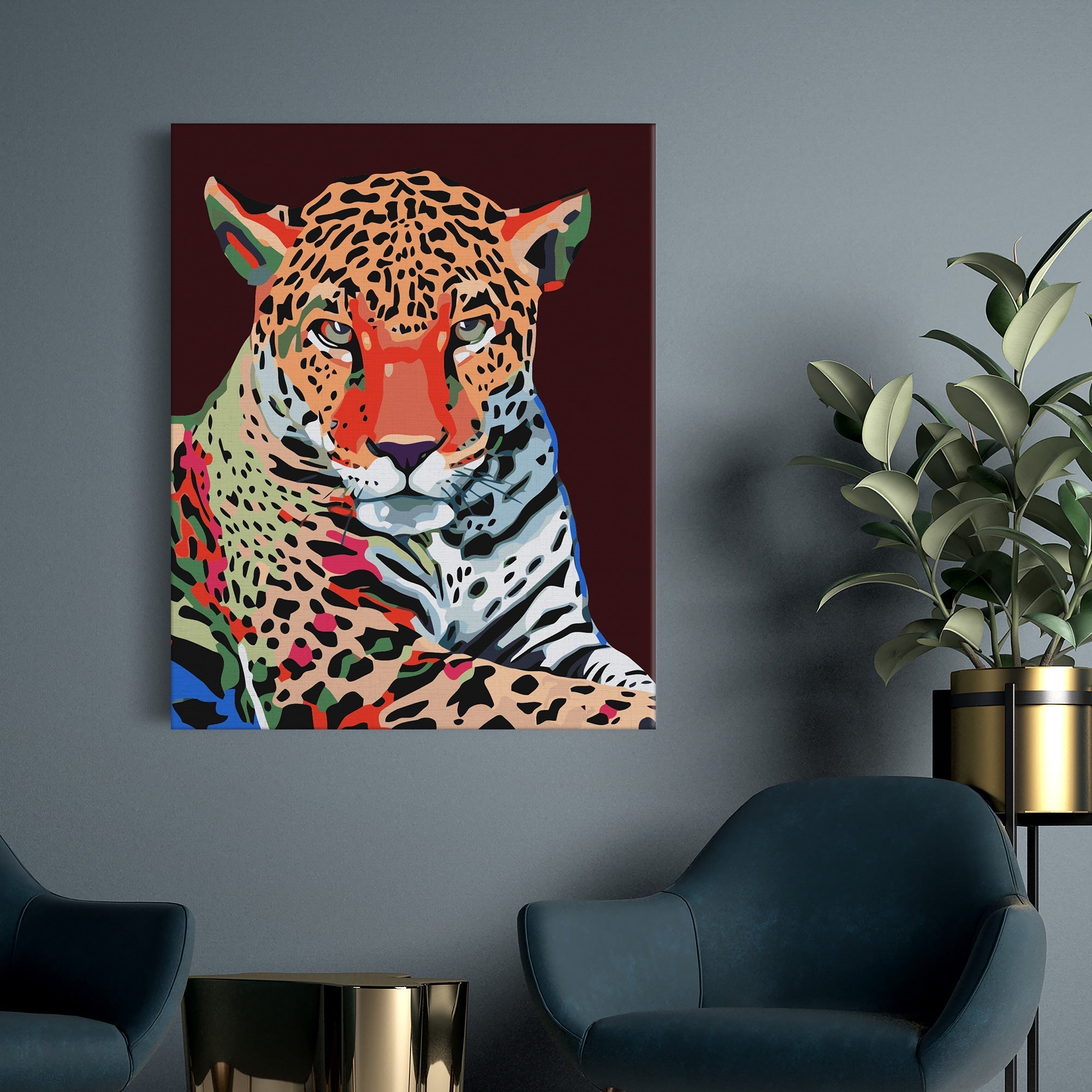 Farebný leopard (SC0724)