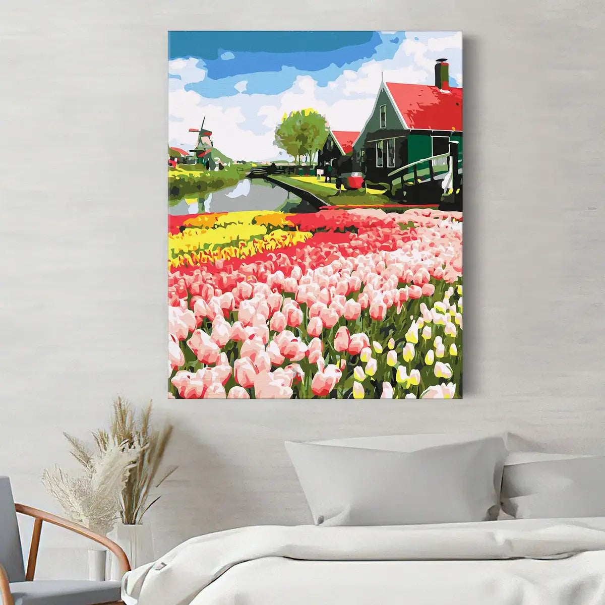 Pole s tulipánmi