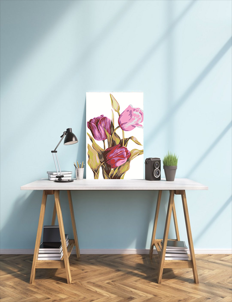Tulipány Umenie