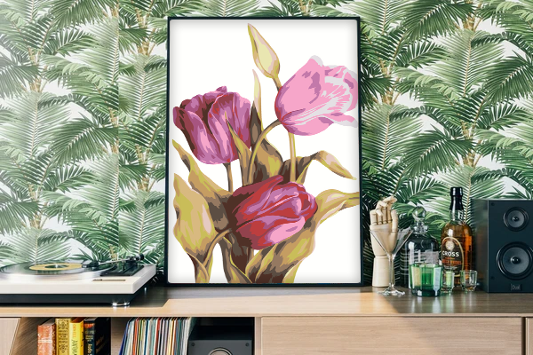 Tulipány Umenie