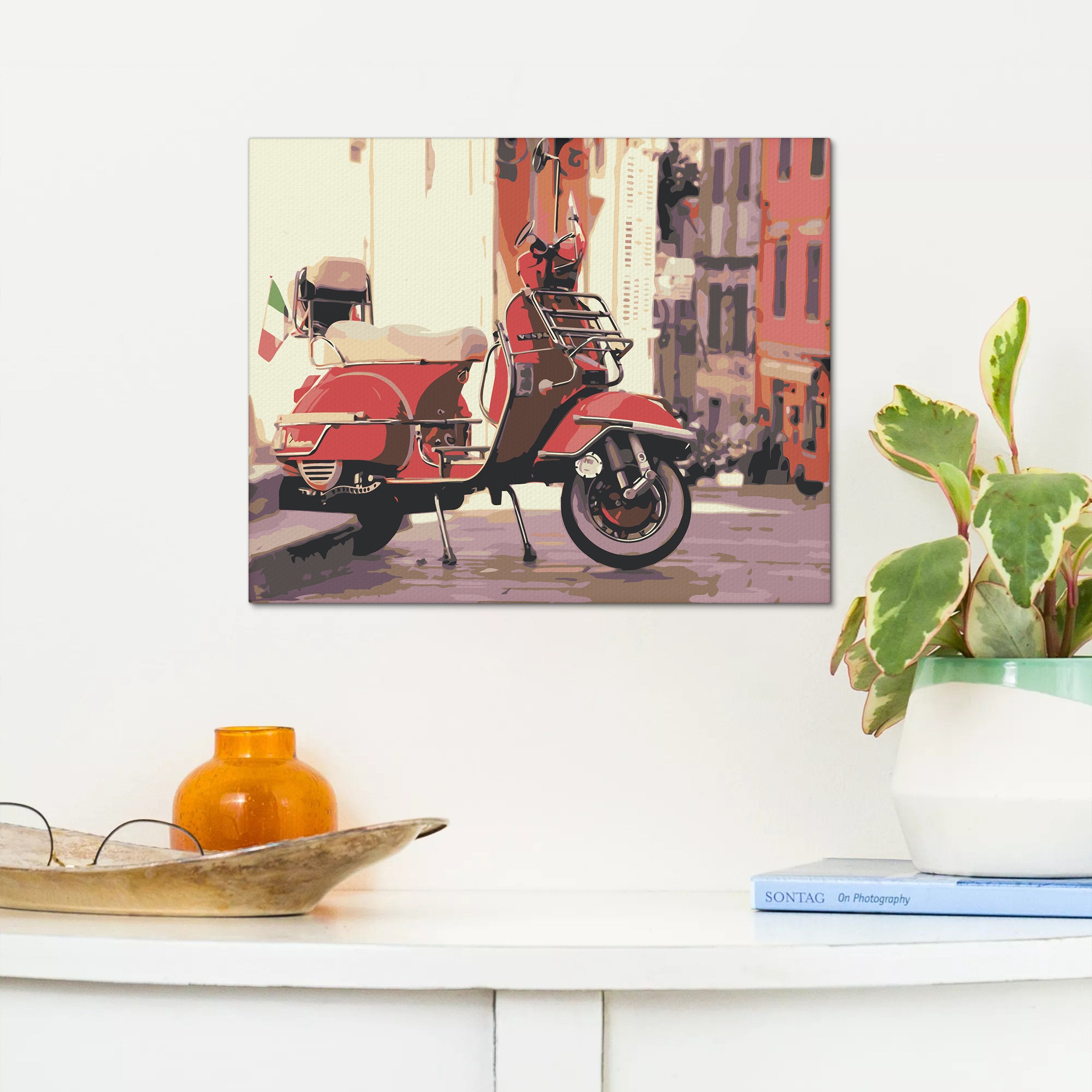 Retro Motocykel